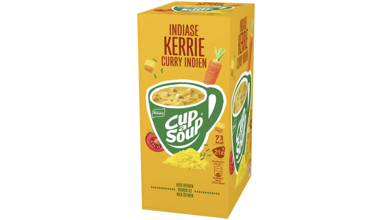 Cup-a-Soup Knorr Indiase kerrie 21x175ml