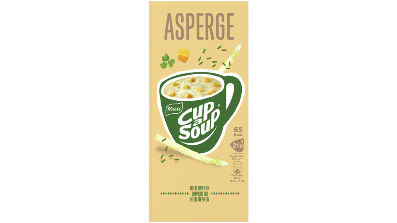 Cup-a-Soup Knorr asperge 21x175ml