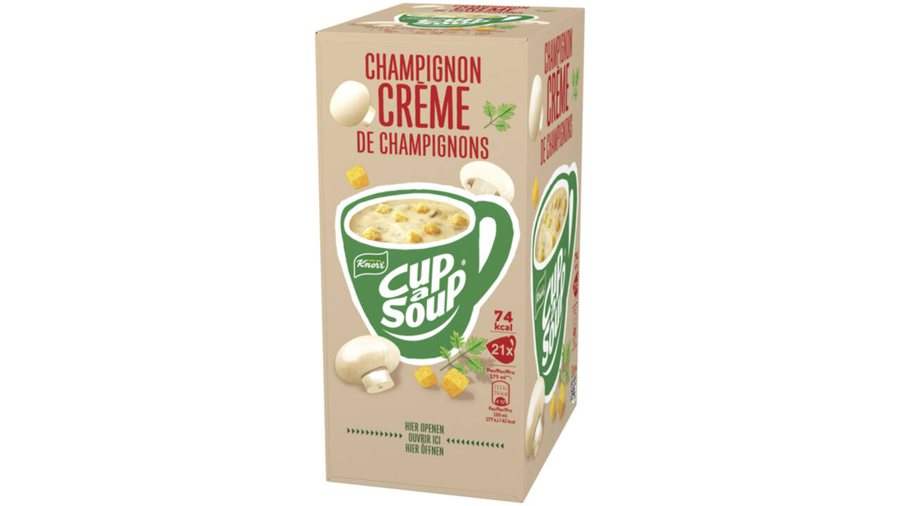 Cup-a-Soup Knorr champignon crème 21x175ml