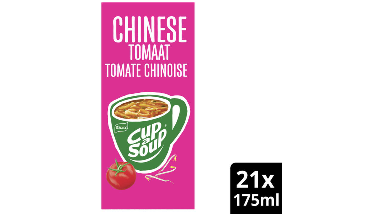 Cup-a-Soup Knorr Chinese tomaten 21x175 ml soep