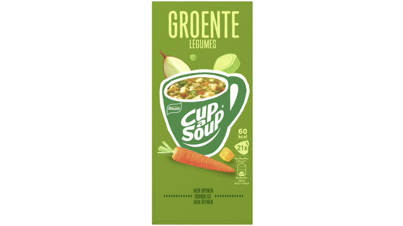 Cup-a-Soup Knorr groente 21x175ml
