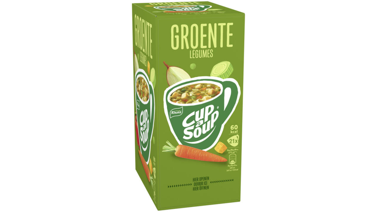 Cup-a-Soup Knorr groente 21x175ml