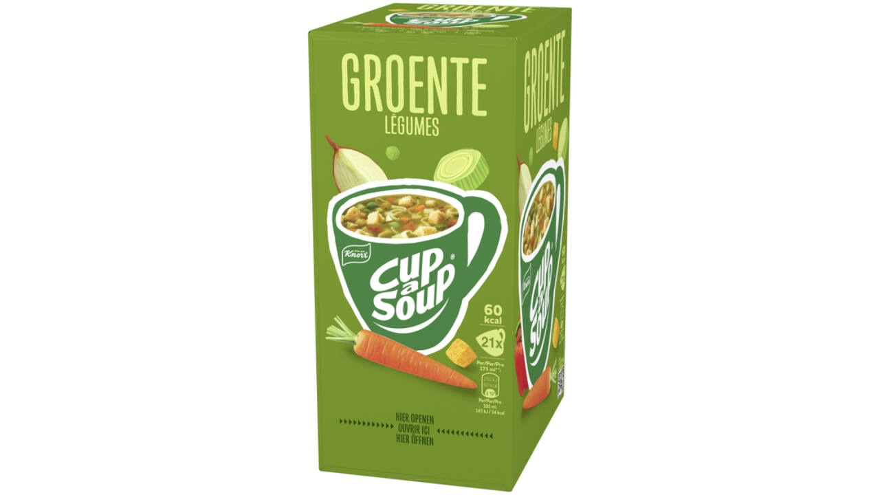 Cup-a-Soup Knorr groente 21x175ml
