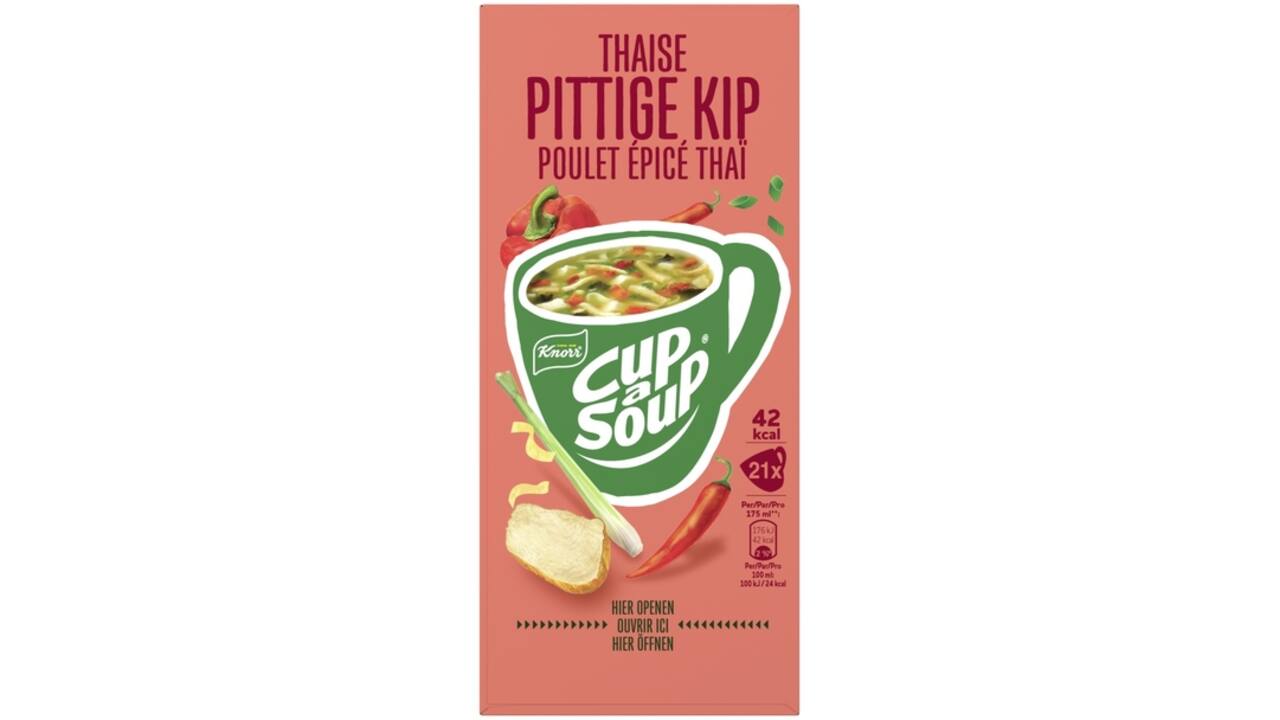 Cup-a-Soup Knorr Thaise pittige kip 21x175ml