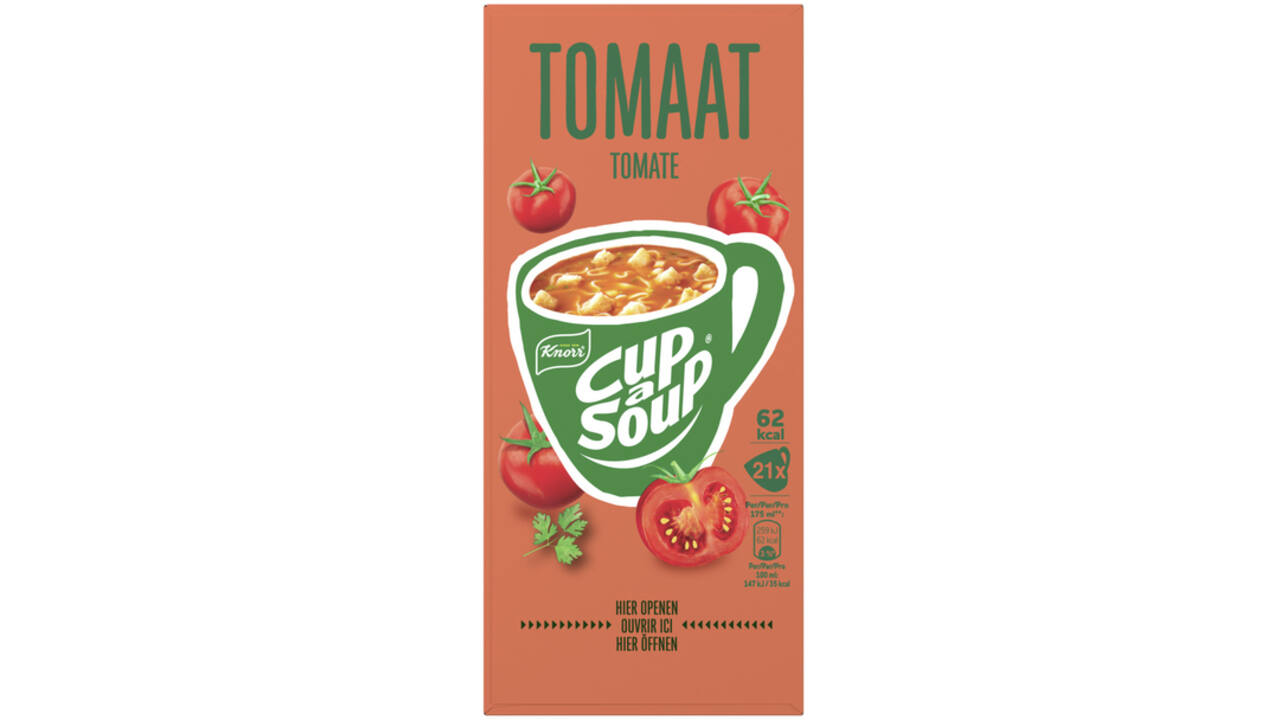 Cup-a-Soup Knorr tomaat 21x175ml