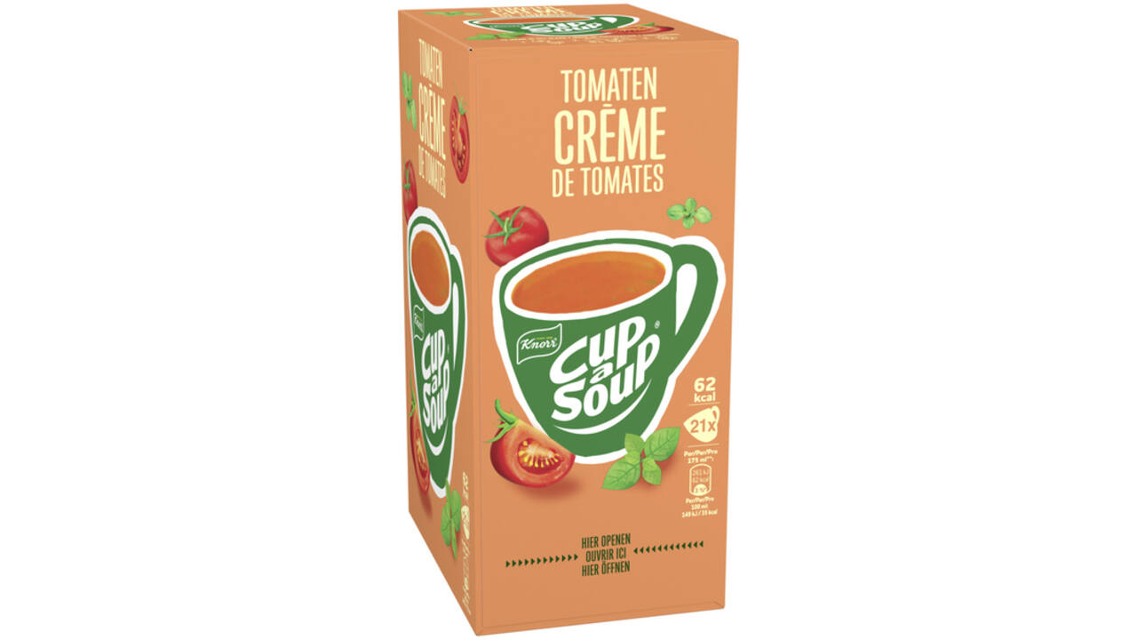 Knorr Cup-a-Soup Tomaten Crème.