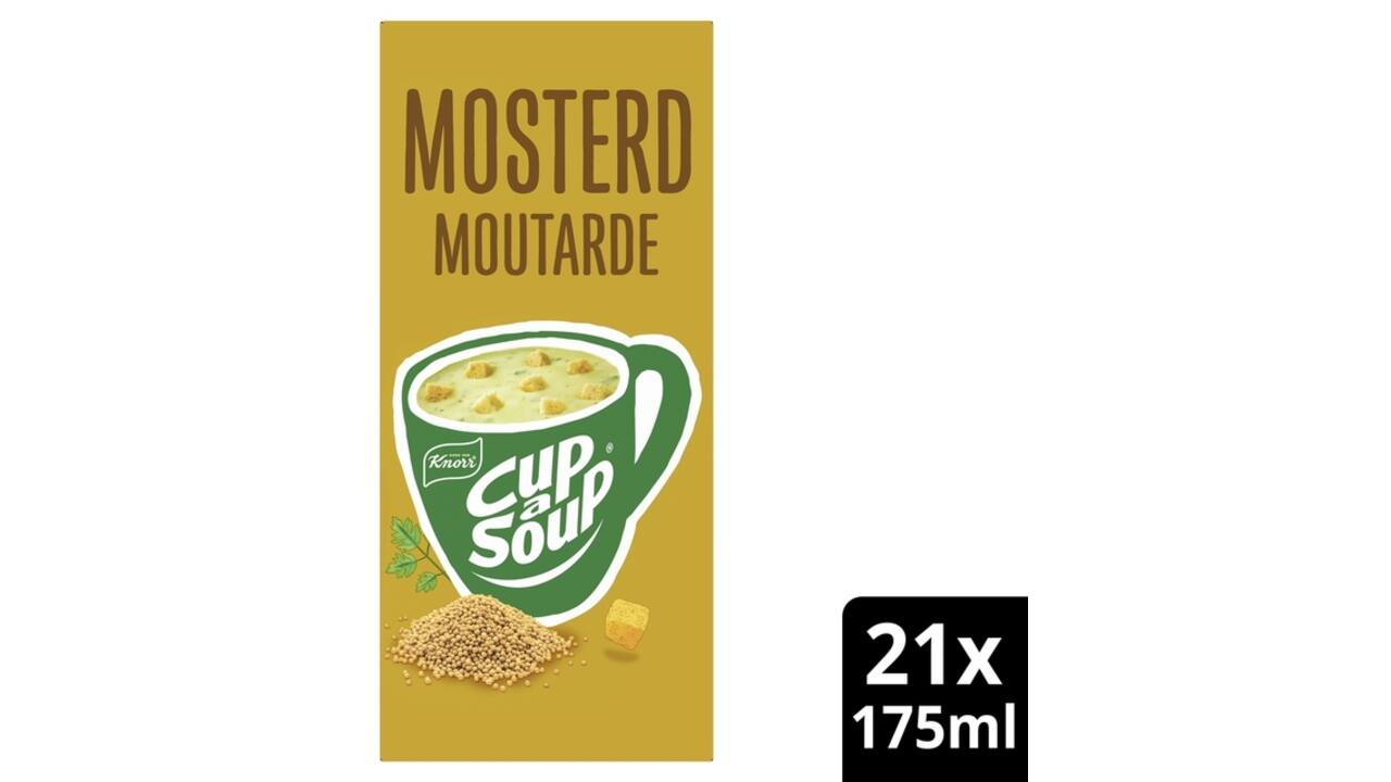 Cup-a-Soup Knorr mosterd 21x175ml