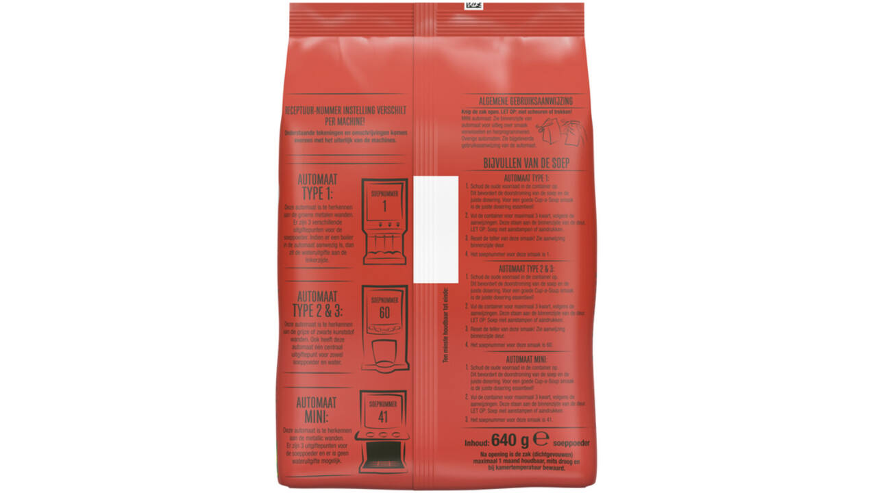 Cup-a-Soup Knorr machinezak tomaat 140ml