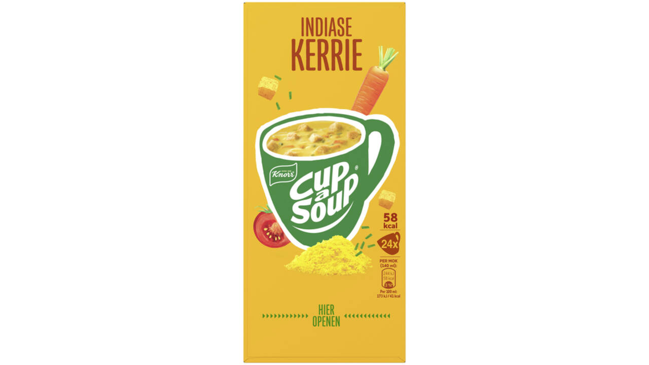 Cup-a-Soup Knorr Indiase kerrie 24x140ml