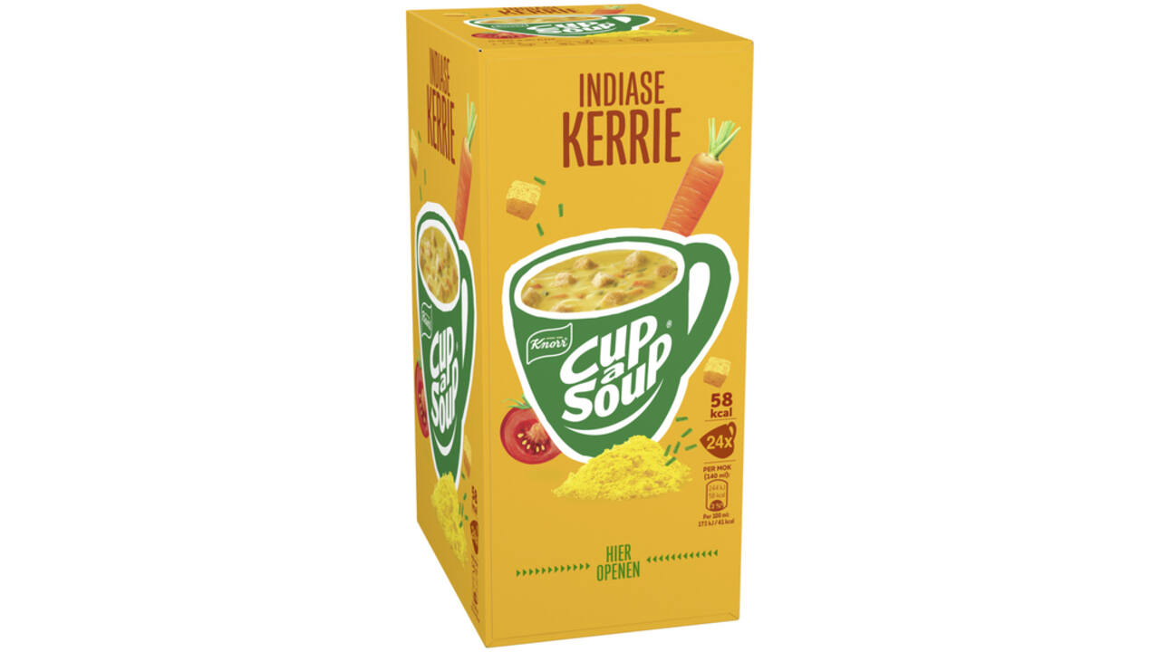 Cup-a-Soup Knorr Indiase kerrie 24x140ml