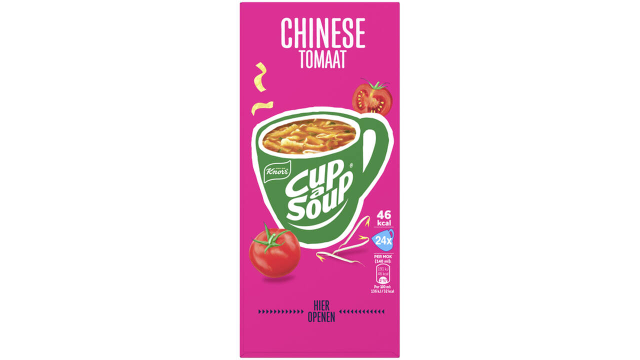 Cup-a-Soup Knorr Chinese tomaat 24x140ml