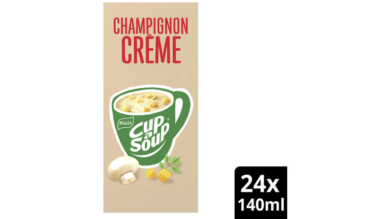 Cup-a-Soup Knorr champignon crème 24x140ml