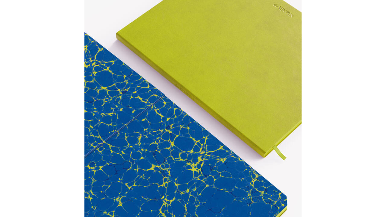 Notitieboek de KEMPEN Balance 171x220mm lijn 192 pagina's 90gr lgroen