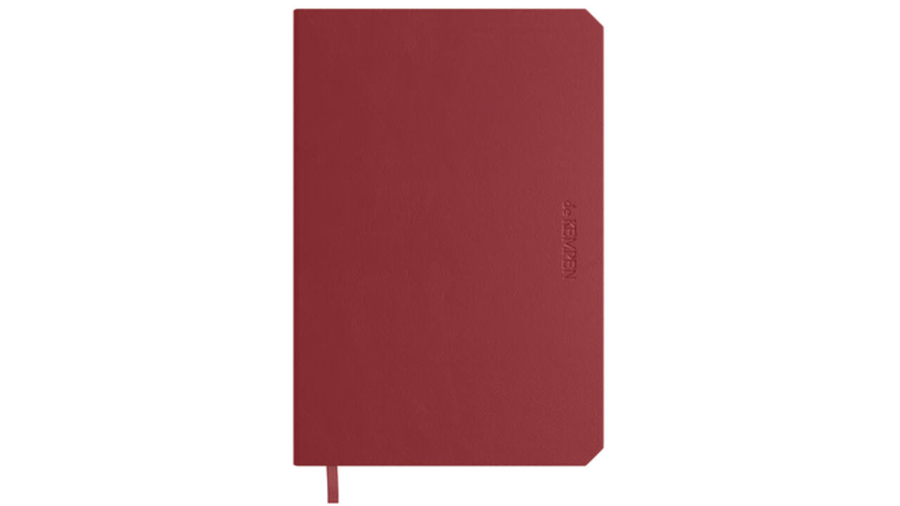 Notitieboek de KEMPEN Amarone 110x160mm lijn 160 pagina's 90gr drd