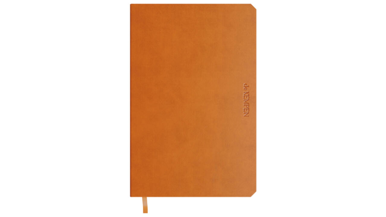 Notitieboek de KEMPEN Sunset 110x160mm blanco 160 pagina's 90gr oranje