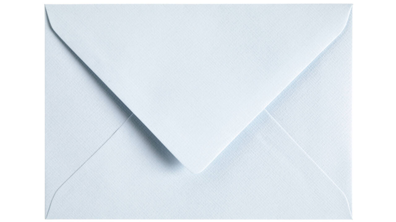 Envelop Papicolor C6 114x162mm babyblauw