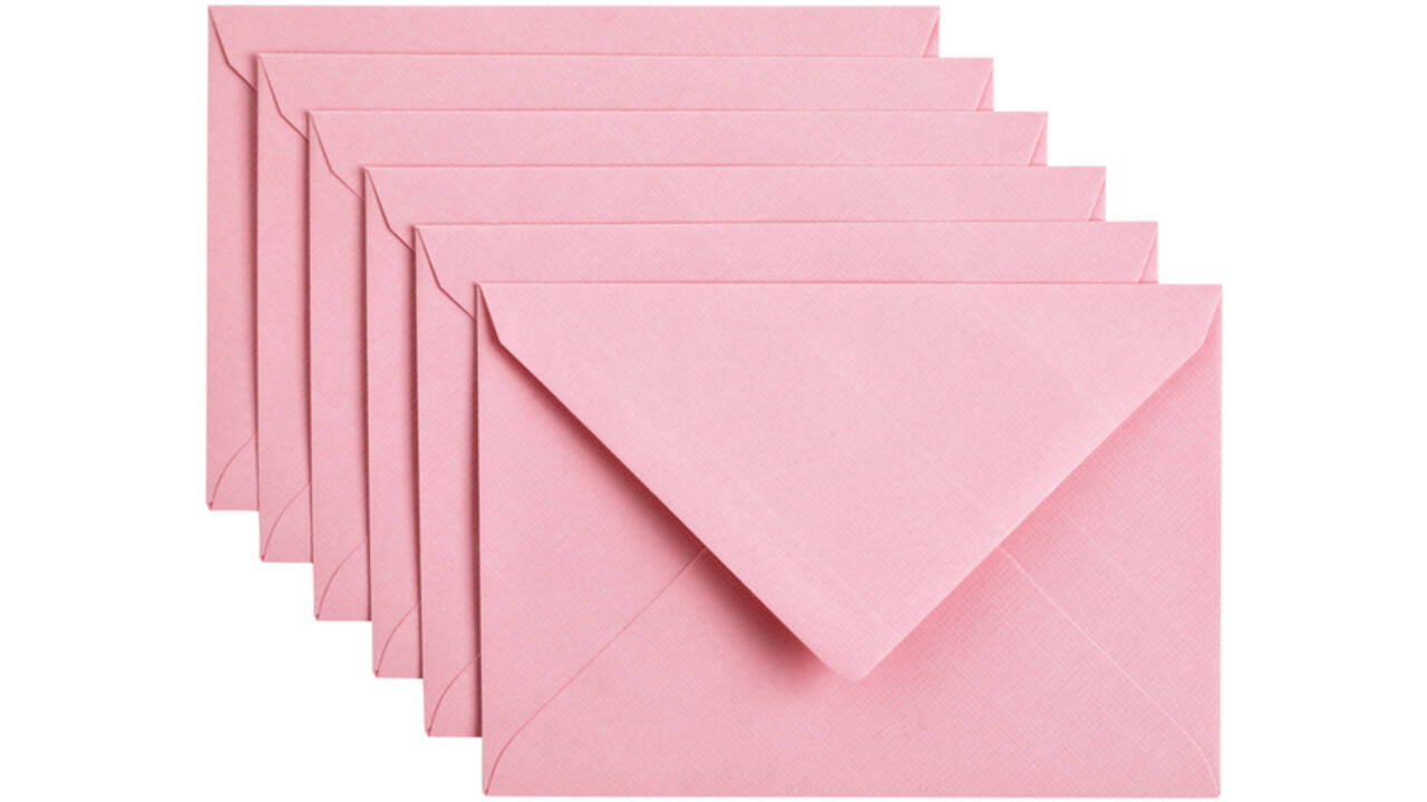 Envelop Papicolor C6 114x162mm babyroze