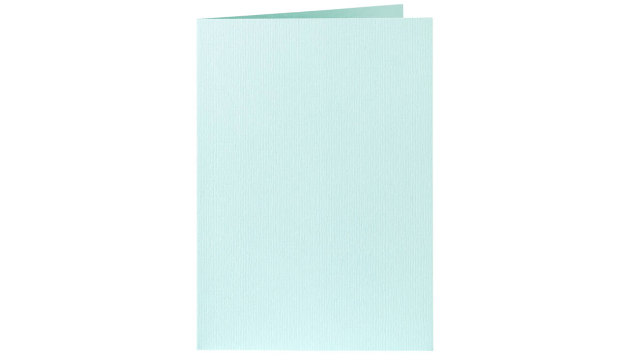 Correspondentiekaart Papicolor dubbel 105x148mm zeegroen pak à 6 stuks