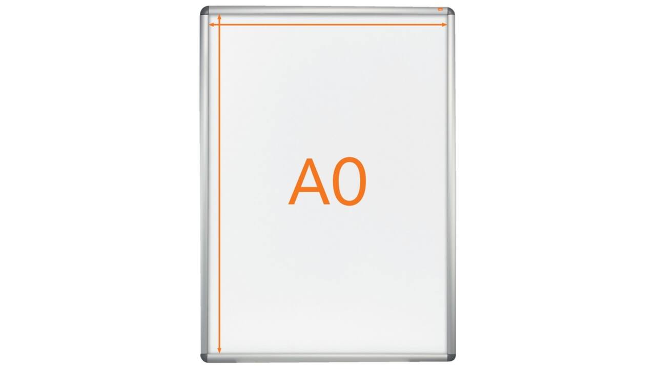 Kliklijst Nobo Premium Plus A0 1189x841mm aluminium