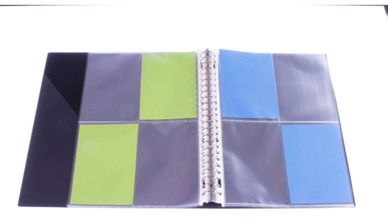 Fototas Multo A4 23-gaats 4-vaks 10X15cm PP transparant 10 stuks