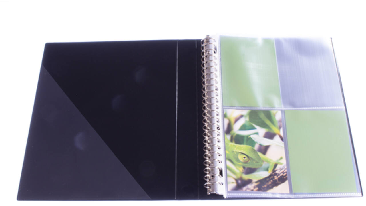 Fototas Multo A4 23-gaats 4-vaks 10X15cm PP transparant 10 stuks