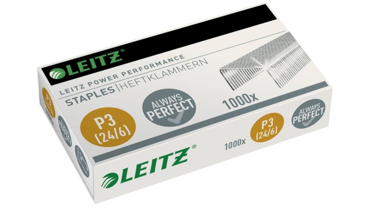 Nieten Leitz 24/6 verzinkt 1000 stuks