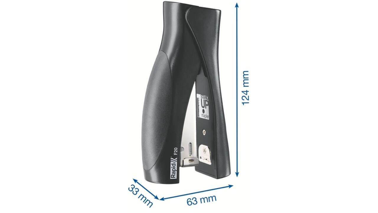 Nietmachine Rapid Fashion F20 Ultimate standup 20 vel zwart