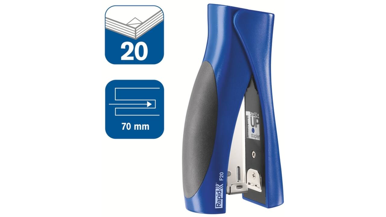 Nietmachine Rapid Fashion Ultimate standup F20 20 vel blauw