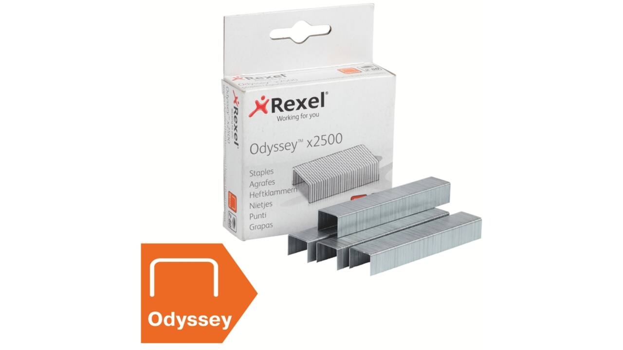 Blokhechter Rexel Odyssey max 60vel zilvergrijs