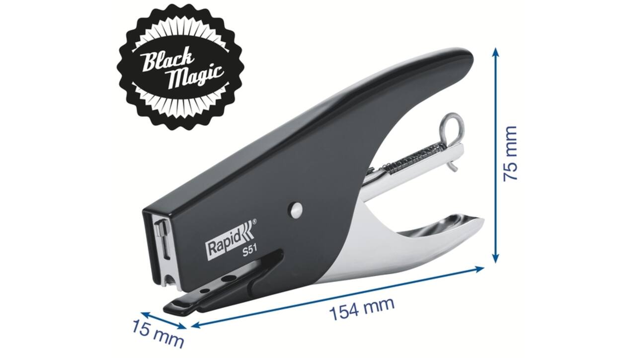 Niettang Rapid Classic S51 12 vel zwart