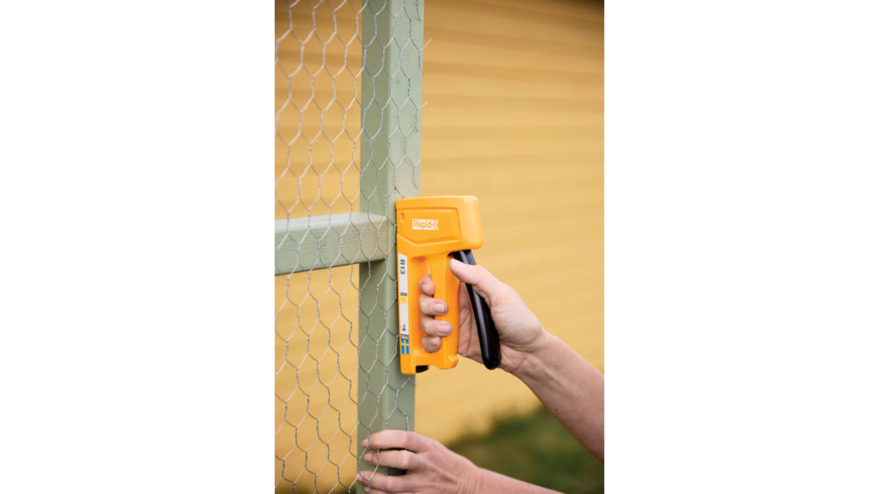 Nietpistool Rapid 13E 13/4-10 ABS geel blister