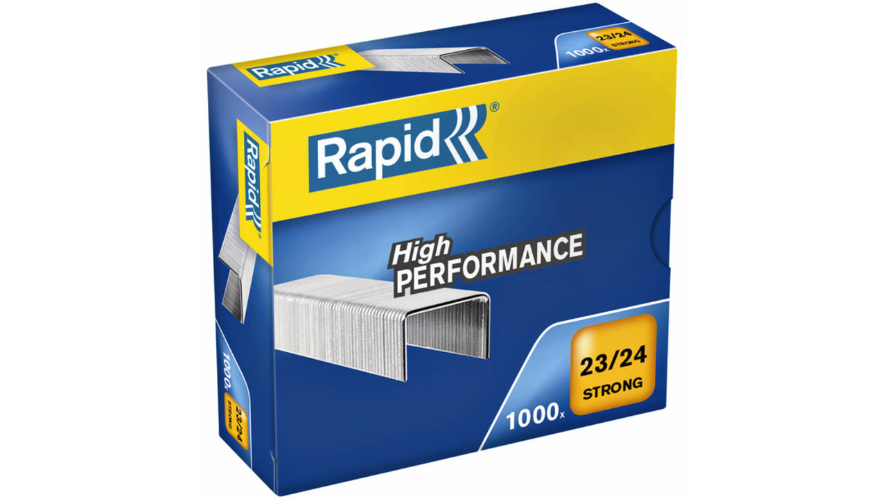 Nieten Rapid 23/24 gegalvaniseerd strong 1000 stuks
