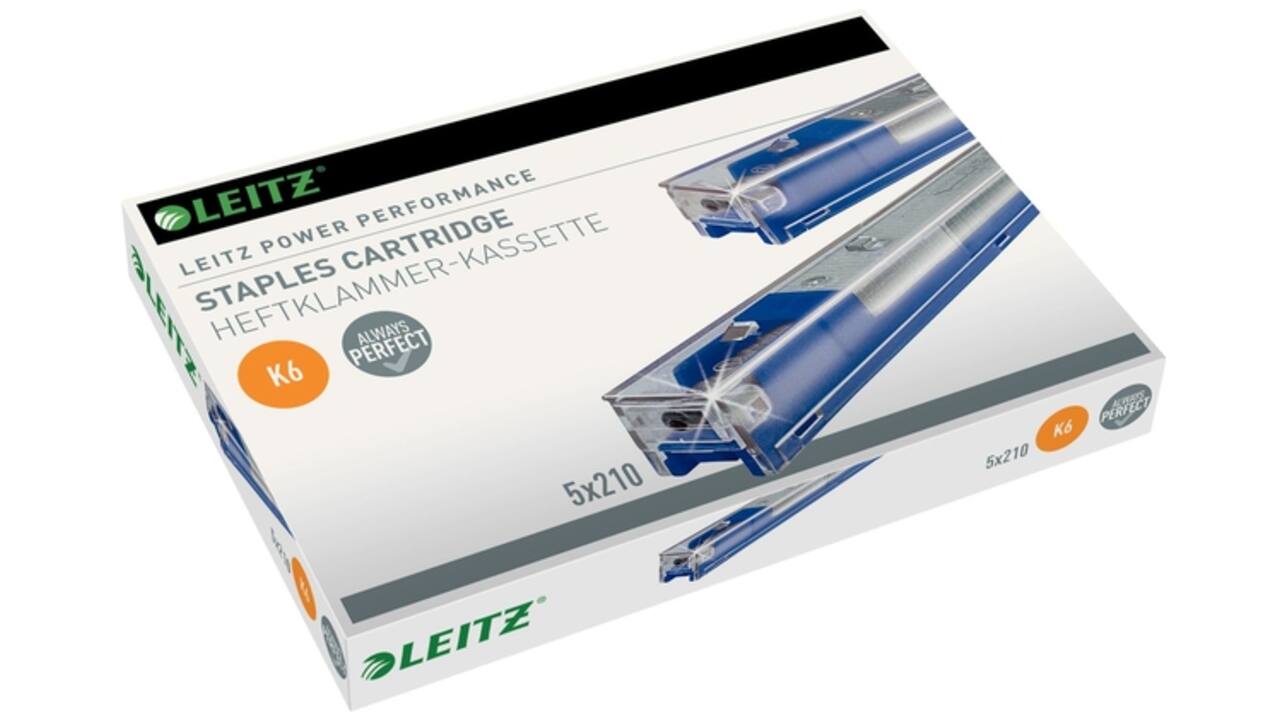 Nieten Leitz cartridge K6 5x210 stuks