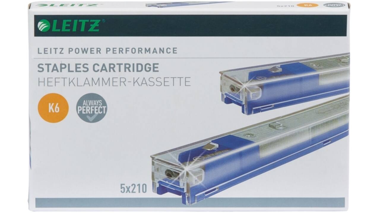 Nieten Leitz cartridge K6 5x210 stuks