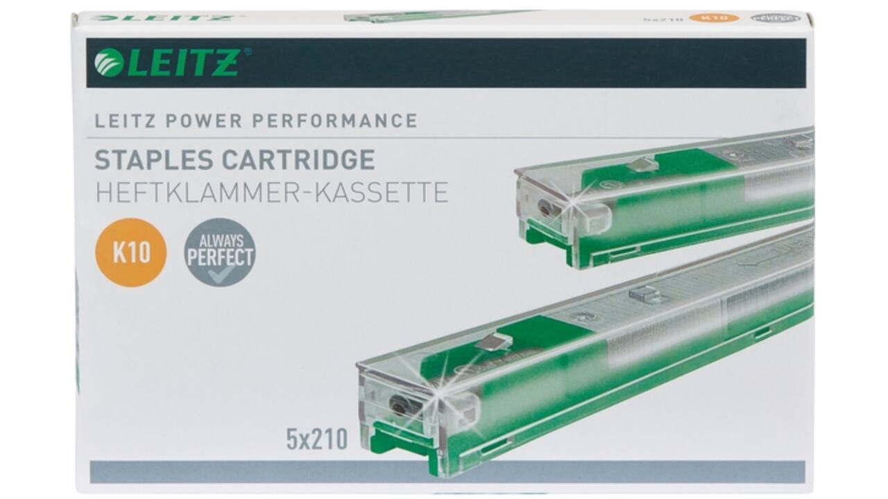 Nieten Leitz cassette K10 26/10 verzinkt 1050 stuks