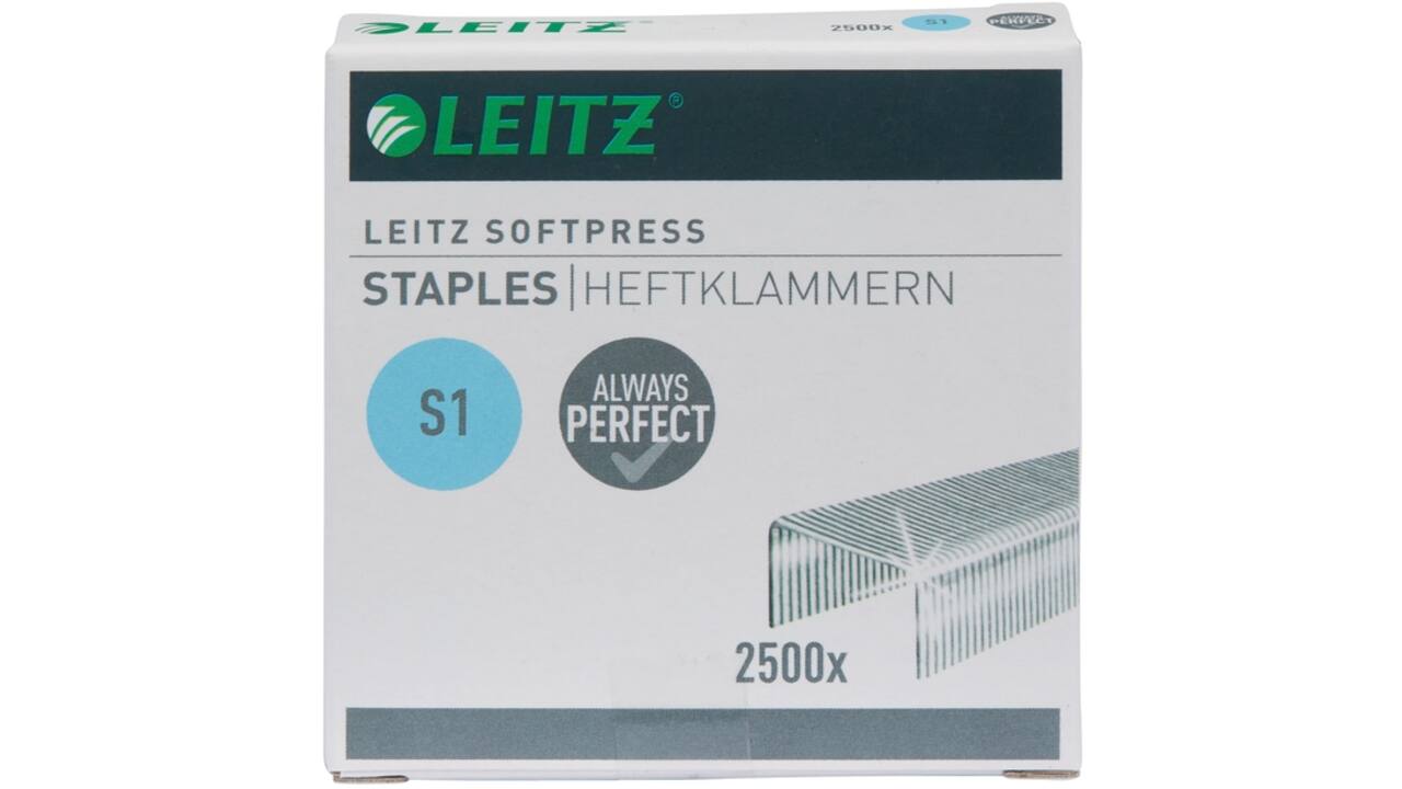 Nieten Leitz S1 Softpress verzinkt 2500 stuks