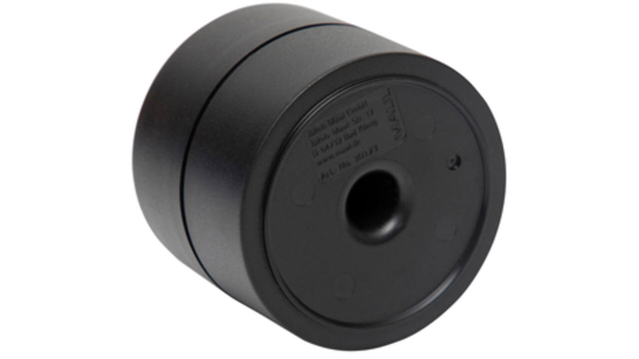 Papercliphouder MAUL Pro Ø73mmx60mm zwart