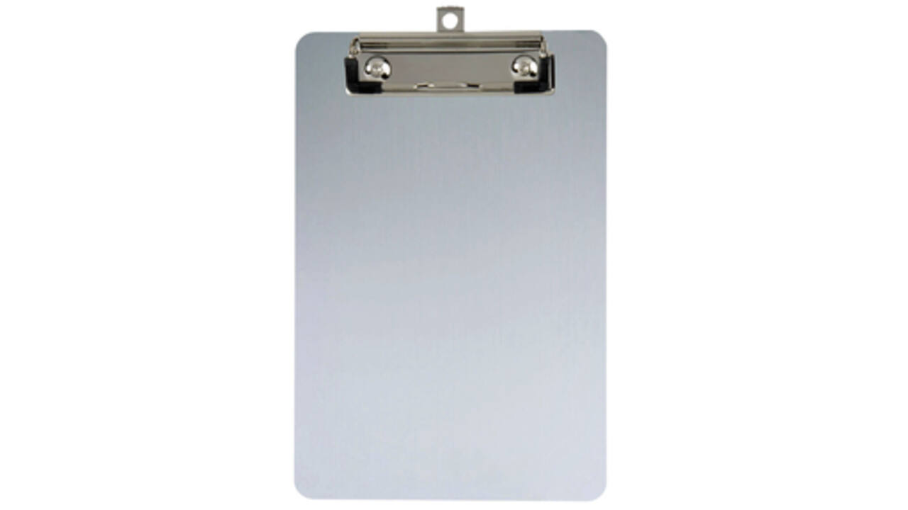 Klembord MAUL A5 staand aluminium