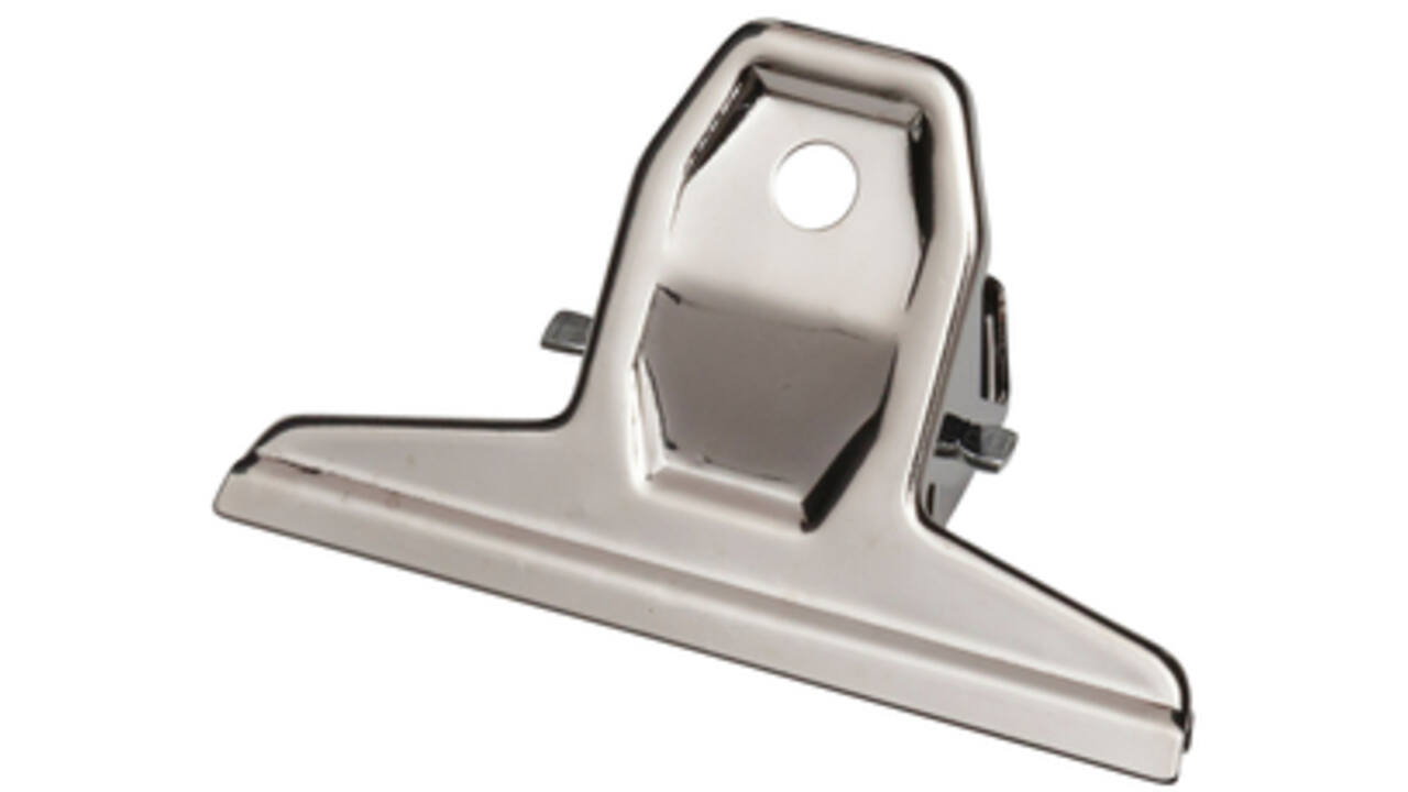 Papierklem MAUL Pro 75mm capaciteit 20mm zilver