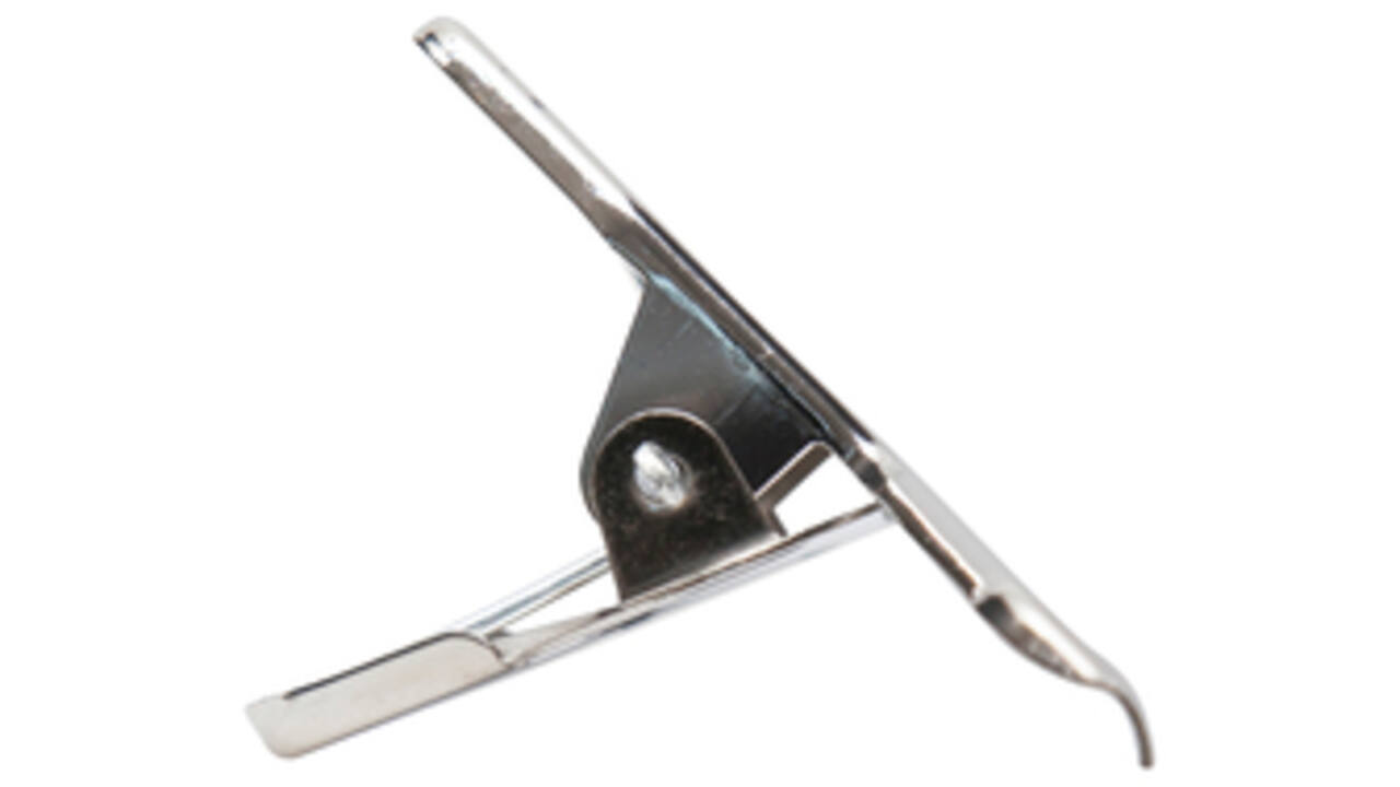 Papierklem MAUL Pro 125mm capaciteit 20mm zilver