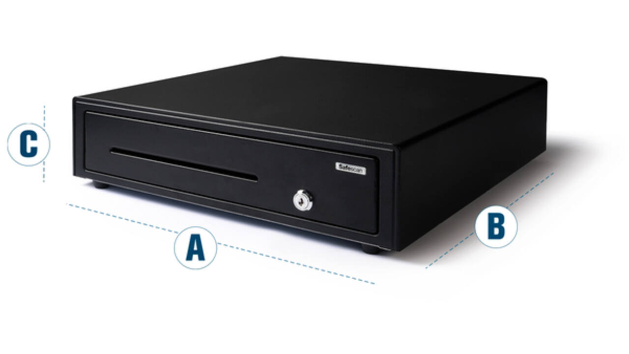 Kassalade Safescan LD-4141 zwart