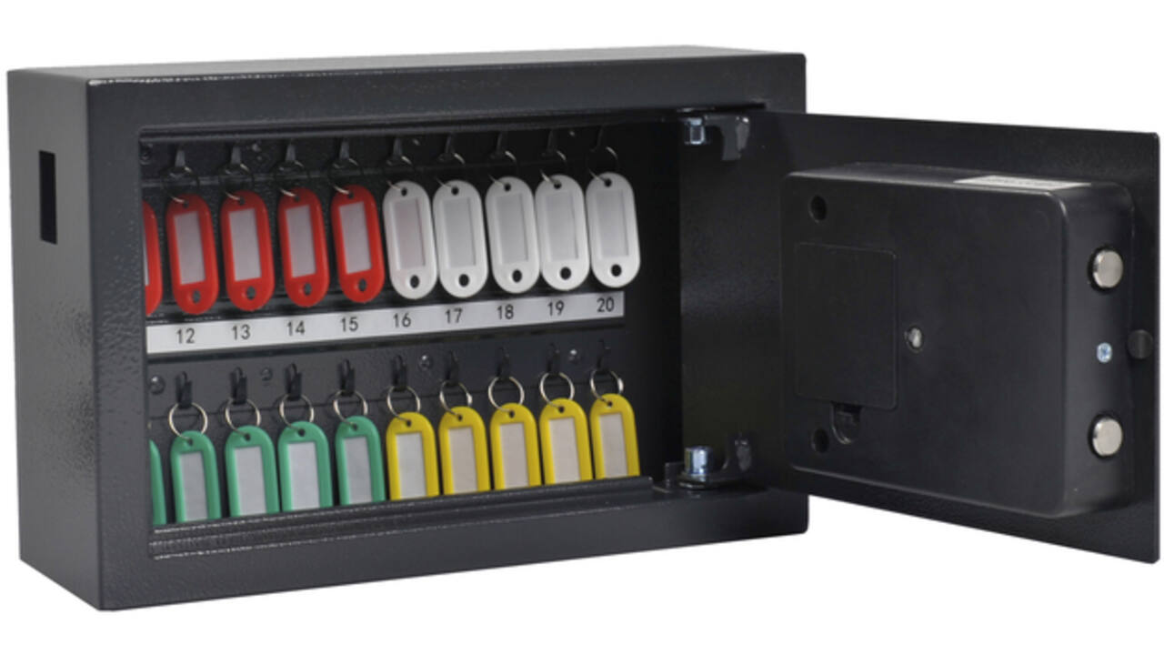 Sleutelkast Pavo high security 20 haken 205x347x147mm