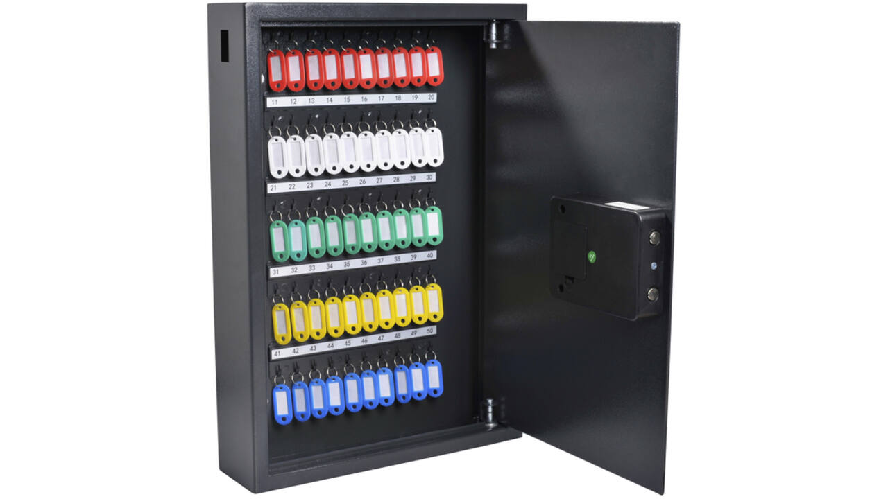 Sleutelkast Pavo high security 50 haken 550x400x100mm