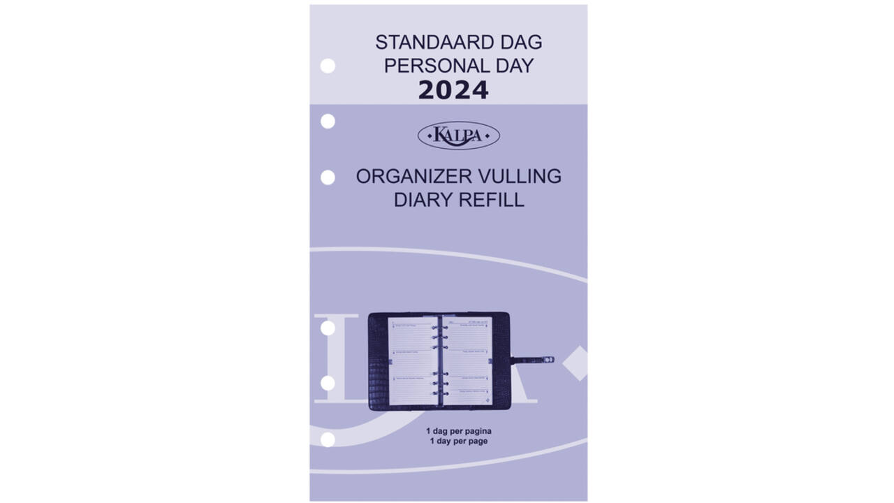 Agendavulling 2026 Kalpa Personal 1dag/1pagina