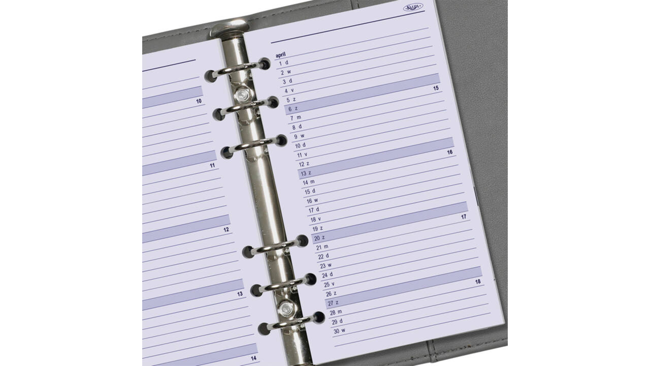 Agendavulling 2026 Kalpa Personal 1dag/1pagina