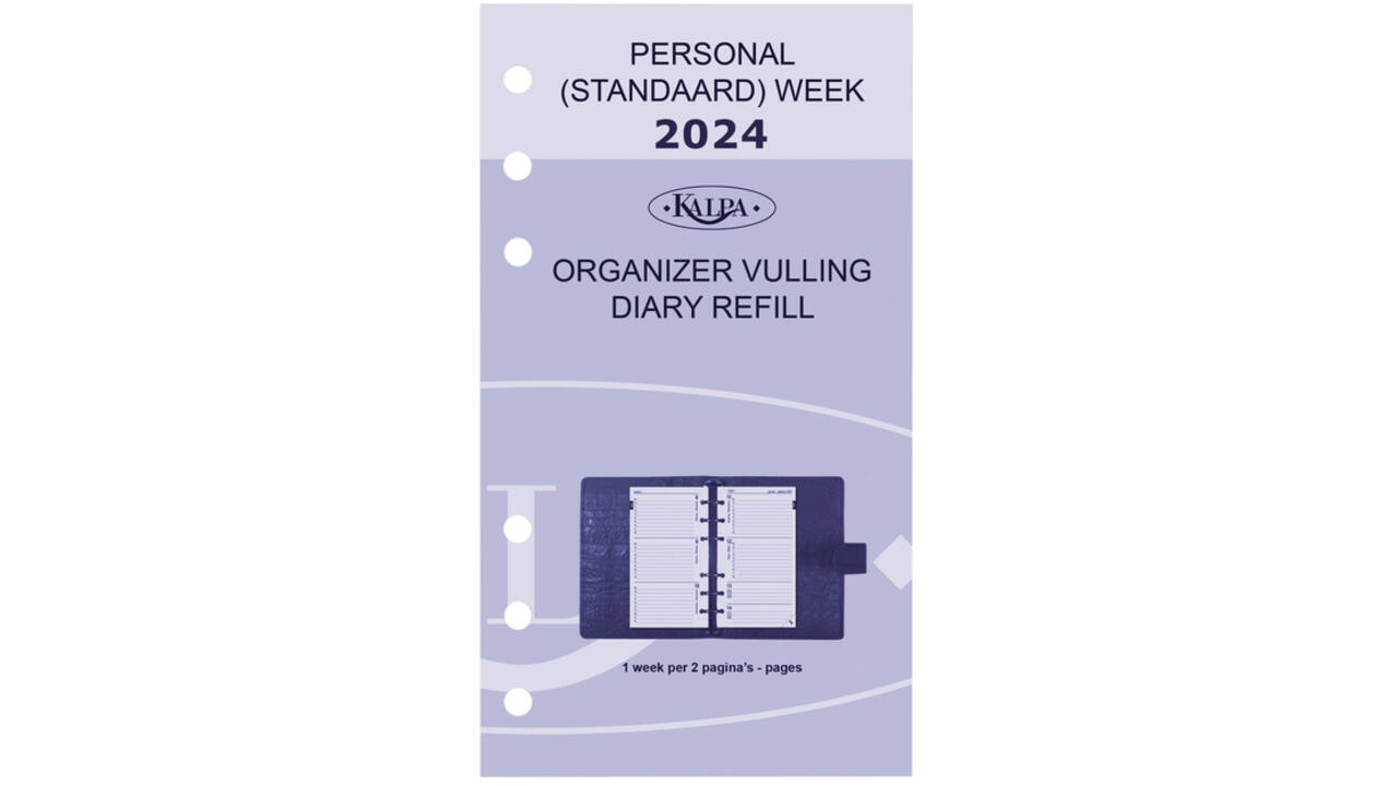Agendavulling 2026 Kalpa Personal 7dagen/2pagina's