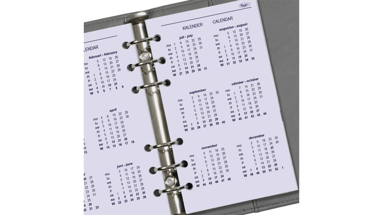 Agendavulling 2026 Kalpa Personal 7dagen/2pagina's