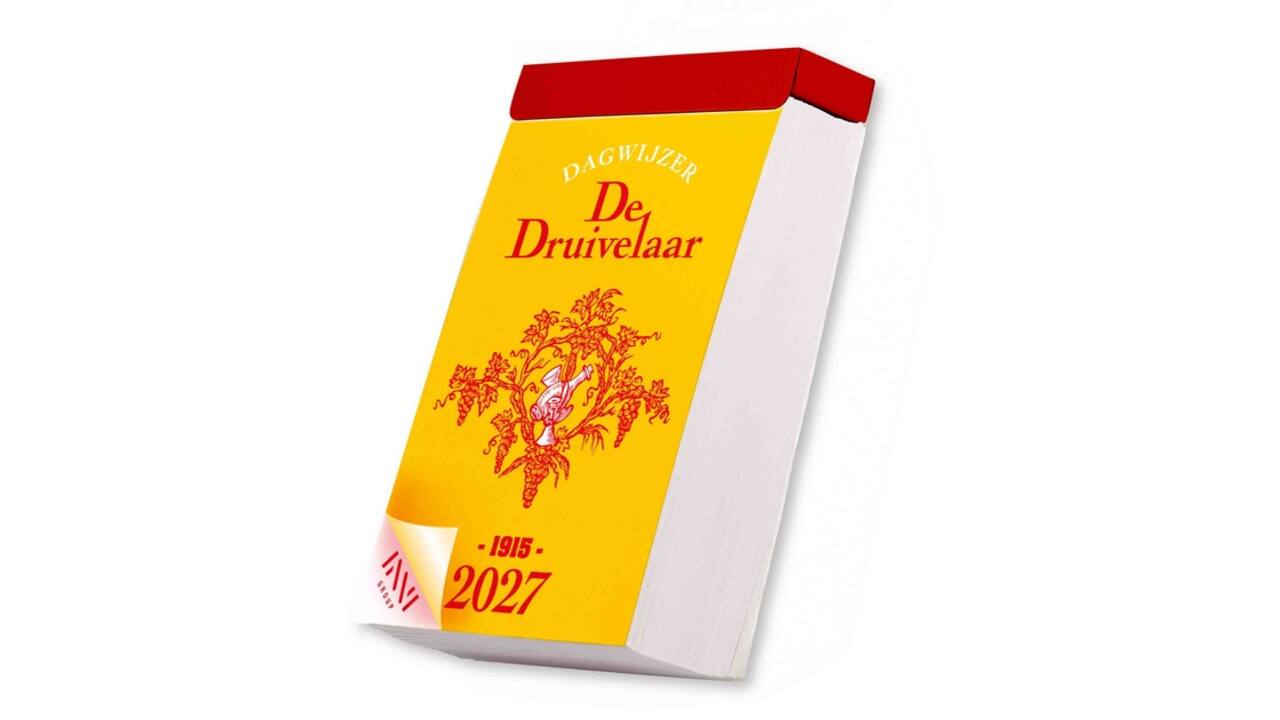 Dagscheurkalender 2027 de Druivelaar