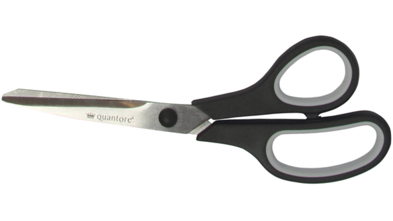 Schaar Quantore 210mm soft grip zwart