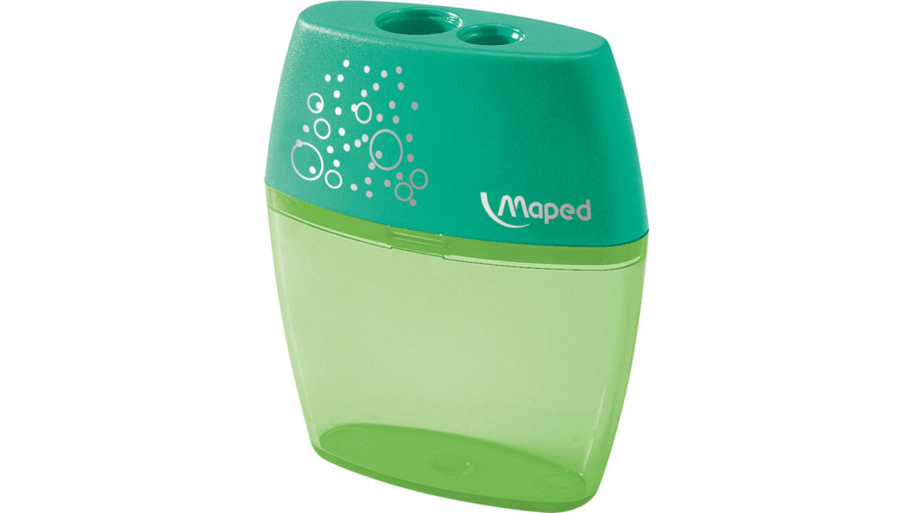 Puntenslijper Maped Shaker 2-gaats assorti